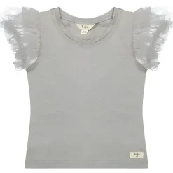 Baje T-shirt met tulle mouwen rose