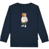 Baron Filou sweater the modern classic navy