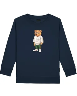 Baron Filou sweater the modern classic navy