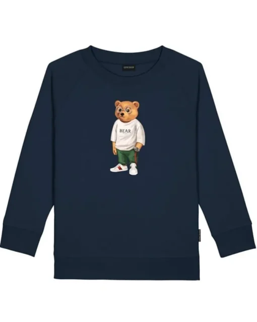 Baron Filou sweater the modern classic navy