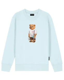 Baron Filou sweater the Ocean chiller sky blue
