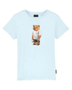 Baron Filou T-shirt the Ocean chiller sky blue