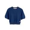 Bellerose Agvo korte mouwen sweater Indigo