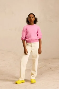 Bellerose Agvo korte mouwen sweater marshmallow