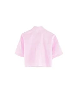 Bellerose cropped blouse cotton candy