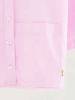 Bellerose cropped blouse cotton candy