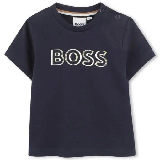 Boss baby outline logo T-shirt
