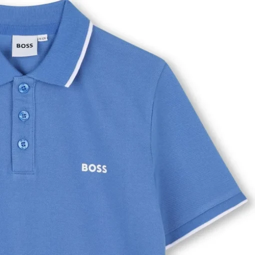 Boss baby polo blauw
