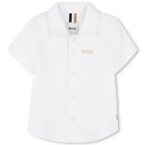 Boss baby polo in badstof