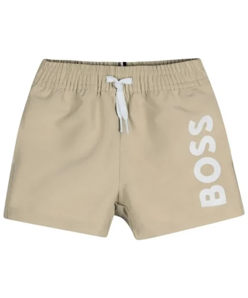 Boss baby zwemshort beige