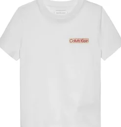 Calvin Klein Jeans Wit T-shirt met Vintage Logo