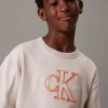 Calvin Klein outline logo T-shirt