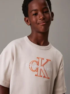 Calvin Klein outline logo T-shirt