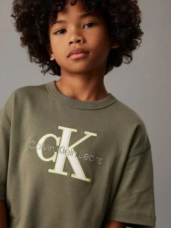 Calvin Klein outline logo T-shirt