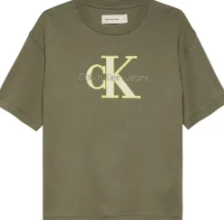 Calvin Klein outline logo T-shirt