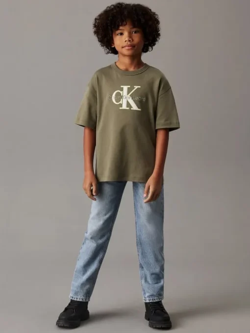 Calvin Klein outline logo T-shirt