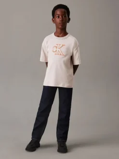 Calvin Klein outline logo T-shirt
