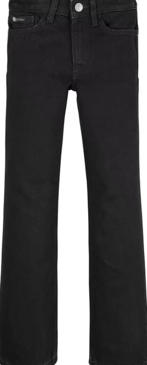 Calvin Klein straight leg jeans black