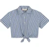 Charlie Petite Georgie stripes blouse