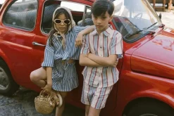 Charlie Petite Georgie stripes blouse