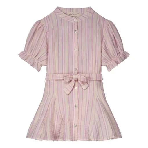 Charlie Petite Ise stripes dress