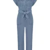 Circle of trust denim jumpsuit