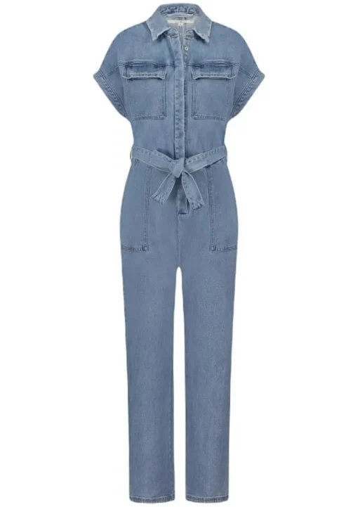 Circle of trust denim jumpsuit