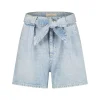 Circle of Trust jeans short met strik taille