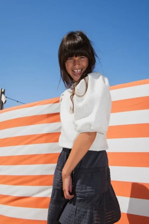 Circle of Trust korte mouwen ballon sweater