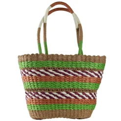 Colorfull rotan mand
