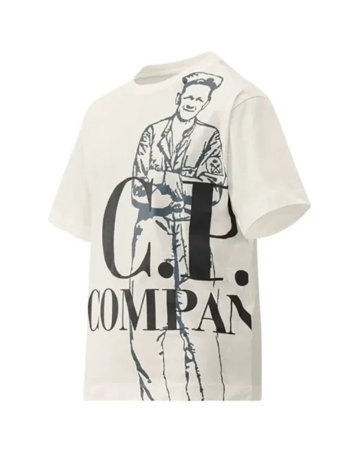 CP Company maxi logo T-shirt