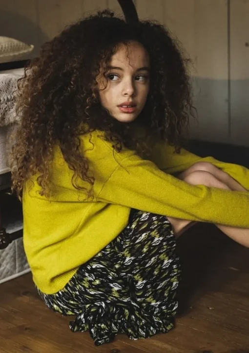 Cricle of Trust MASHA SKIRT WILD IKAT PRINT