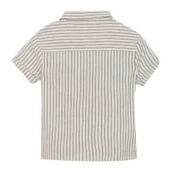 Daily7 gestreepte korte mouwen blouse