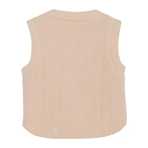 Daily7 gilet met geborduurde bloemen