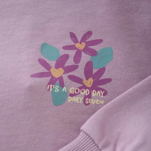 Daily7 good day backprint sweater