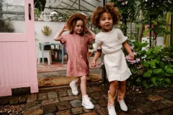 Daily7 muslin zomerjurk sterretjes