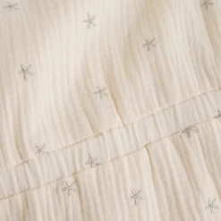 Daily7 muslin zomerjurk sterretjes
