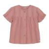 Daily7 ruffle blouse geborduurde bloemen