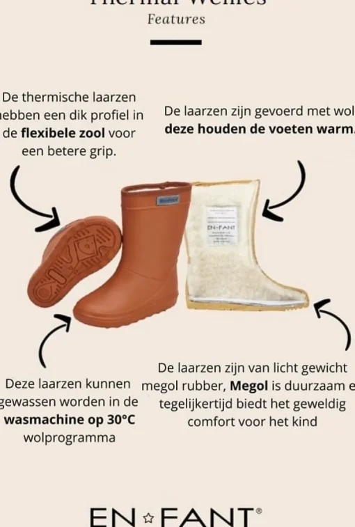 ENFANT gevoerde regenlaars army