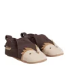 Enfant leren slofjes – Egel