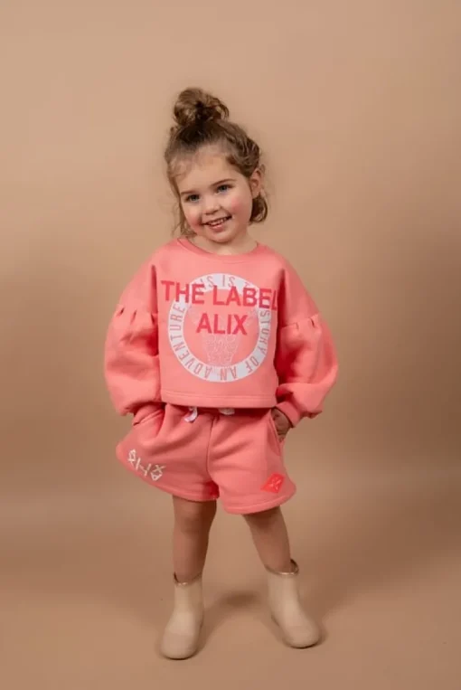 Enfant regenlaars kort met glitter