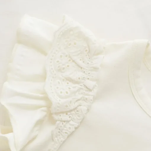 Enfant T-shirt ruffle mouwen