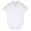 Gymp baby korte mouwen polo romper