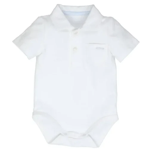Gymp baby korte mouwen polo romper