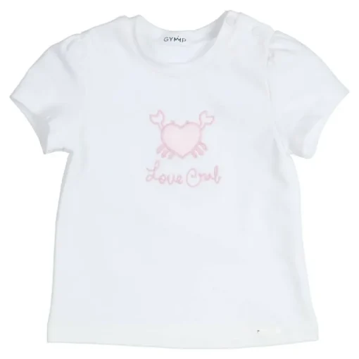 Gymp baby T-shirt love crab