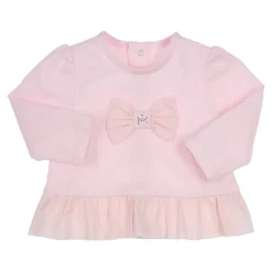 Gymp bow baby ruche T-shirt