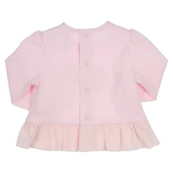 Gymp bow baby ruche T-shirt