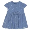 Gymp hartjes denim baby jurk