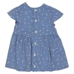 Gymp hartjes denim baby jurk