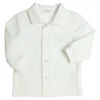 Gymp jersey overhemd off white